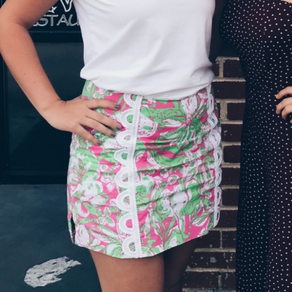 Antique lilly Pulitzer skirt